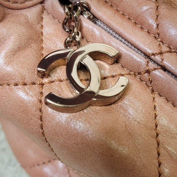 CHANEL Cloudy Bundle Quilted Burnt Orange Hobo Bag - Picture 7 of 13